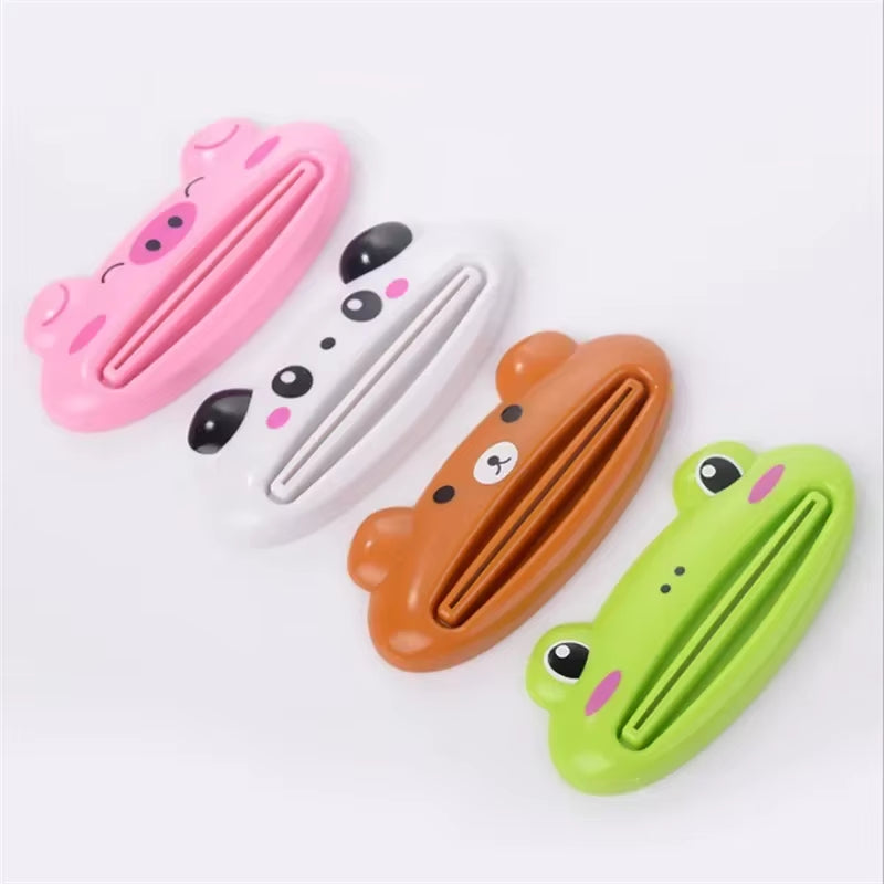 Multi-Function Tool Kitchen Supplies Bathroom Cartoon Toothpaste Squeezer Kitchen Gadget Bathroom Decoration Useful Home Tools