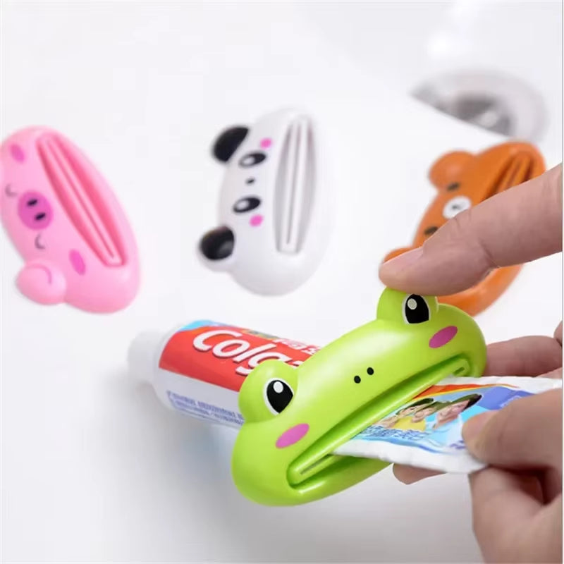 Multi-Function Tool Kitchen Supplies Bathroom Cartoon Toothpaste Squeezer Kitchen Gadget Bathroom Decoration Useful Home Tools