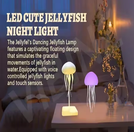 Dancing Jellyfish Night RGB light